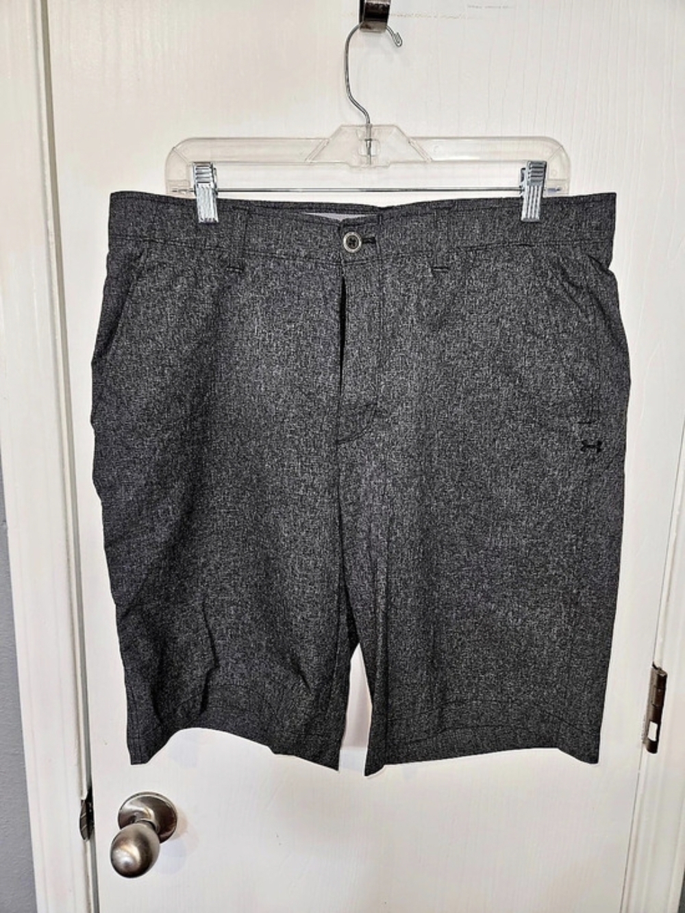 Under Armour UA Matchplay Vented Golf Shorts Gray Waist 36